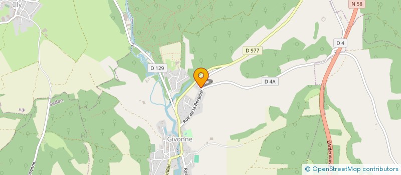 localisation de l'entreprise SCI SBS IMMO  GIVONNE