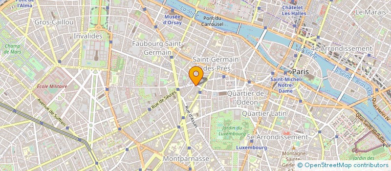 localisation de l'entreprise SCI SC à PARIS