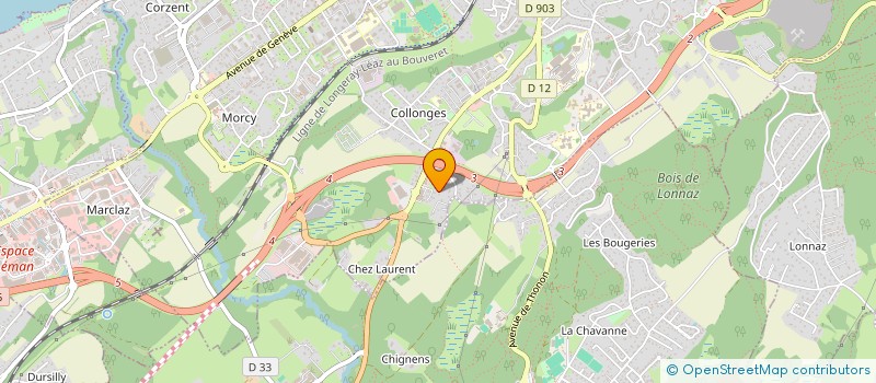 localisation de l'entreprise SCI SC à THONON-LES-BAINS