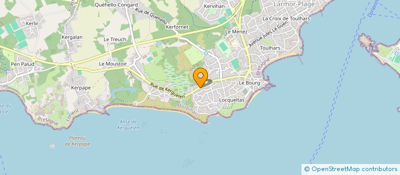 localisation de l'entreprise SCI SC-RD KER MICHEL  LARMOR-PLAGE