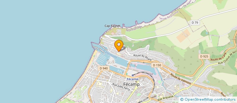 localisation de l'entreprise SCI SC2L  FECAMP