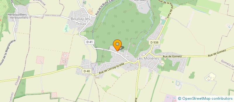 localisation de l'entreprise SCI SC6G  LES MOLIERES