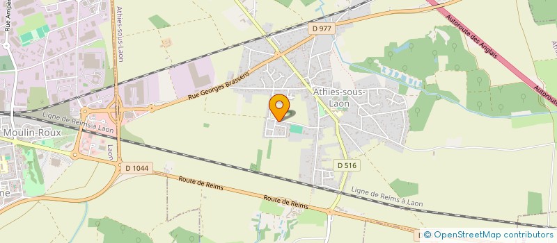 localisation de l'entreprise SCI SCA2 IMMOBILIER à LAON