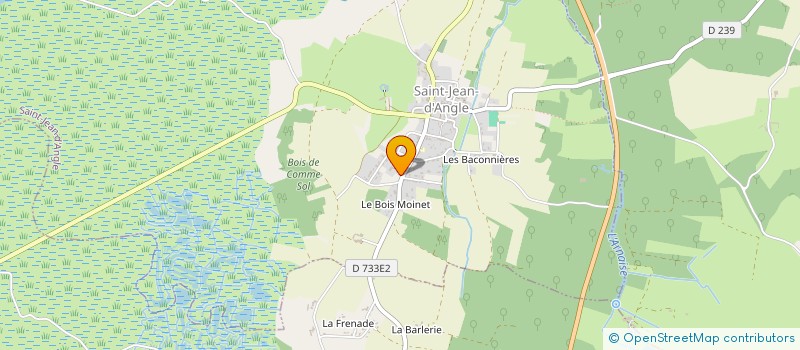 localisation de l'entreprise SCI SCAFFA ROSSA  SAINT-JEAN-D'ANGLE