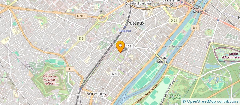 localisation de l'entreprise SCI SCALA à SURESNES