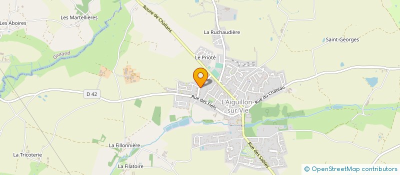 localisation de l'entreprise SCI SCALAS à L'AIGUILLON-SUR-VIE