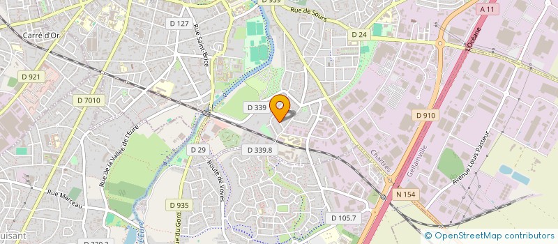 localisation de l'entreprise SCI SCALPEL à CHARTRES