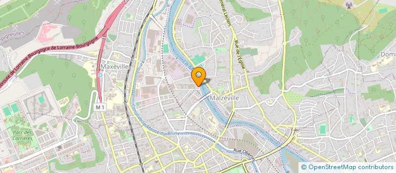 localisation de l'entreprise SCI SCAMANO  MAXEVILLE