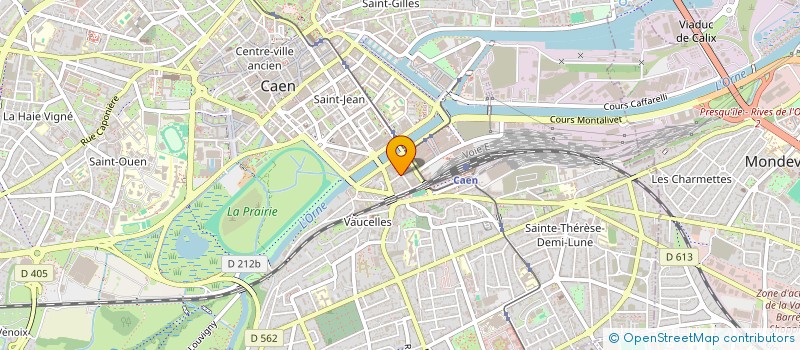 localisation de l'entreprise SCI SCAMARONI à CAEN