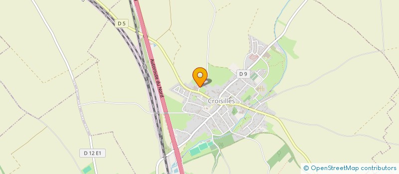 localisation de l'entreprise SCI SCAMPOLO  SAINT-MARTIN-SUR-COJEUL