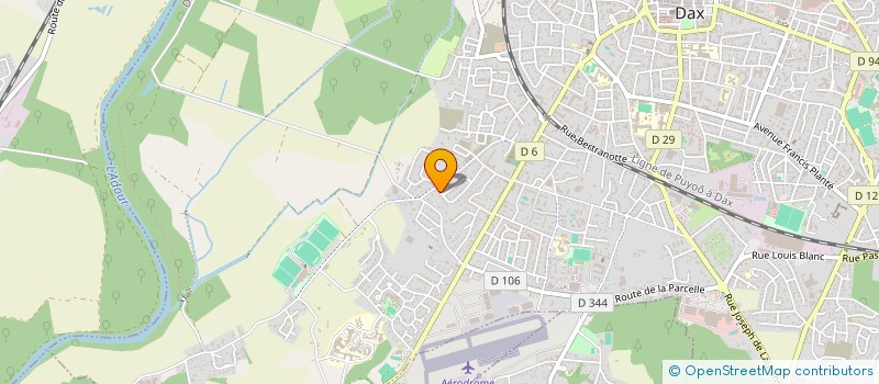 localisation de l'entreprise SCI SCAN à DAX