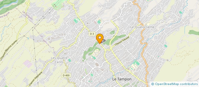 localisation de l'entreprise SCI SCANNER SUD  LE TAMPON