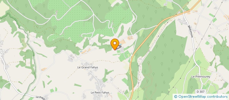 localisation de l'entreprise SCI SCAP  FOUGEROLLES-SAINT-VALBERT