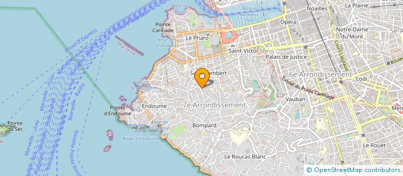localisation de l'entreprise SCI SCARABEE à MARSEILLE