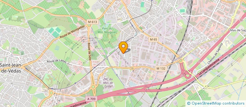 localisation de l'entreprise SCI SCARABEE à MONTPELLIER
