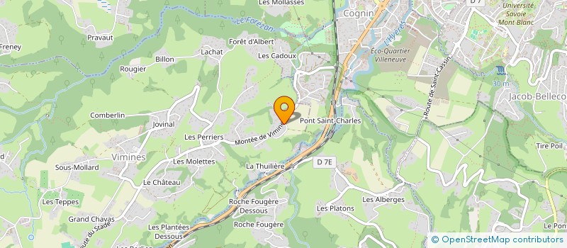 localisation de l'entreprise SCI SCAREVAL  VIMINES