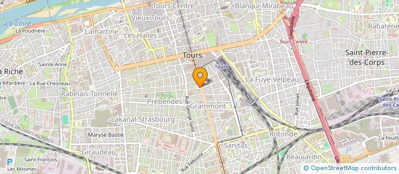 localisation de l'entreprise SCI SCARFACE  TOURS