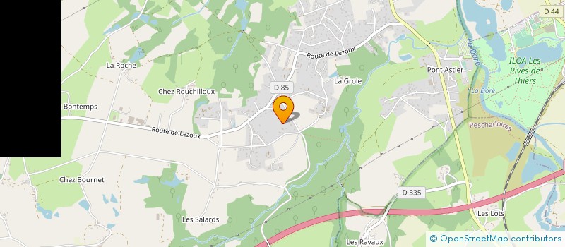 localisation de l'entreprise SCI SCARLA  ORLEAT