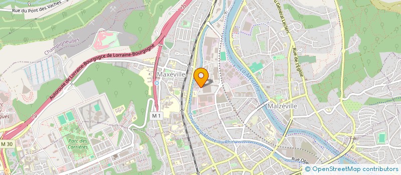 localisation de l'entreprise SCI SCARPONNE EMBANIE  MAXEVILLE