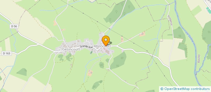 localisation de l'entreprise SCI SCAT  VERNOIS-SUR-MANCE