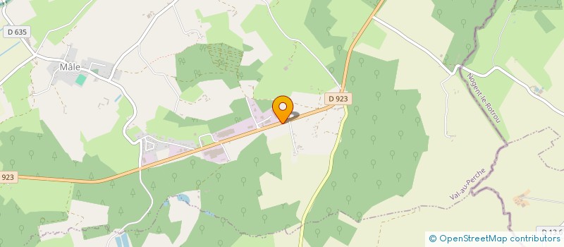 localisation de l'entreprise SCI SCBT à VAL-AU-PERCHE