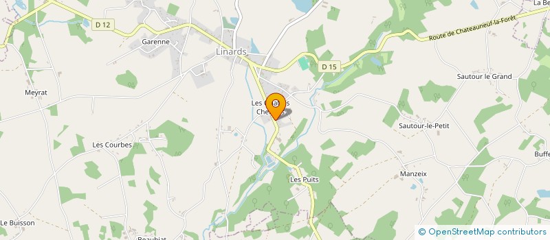localisation de l'entreprise SCI SCBV à LINARDS