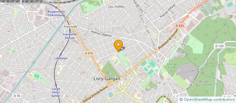 localisation de l'entreprise SCI SCC à LIVRY-GARGAN