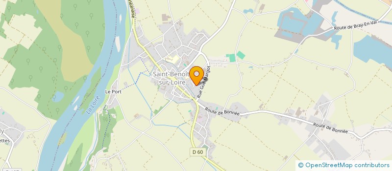 localisation de l'entreprise SCI SCCD à SAINT-BENOIT-SUR-LOIRE