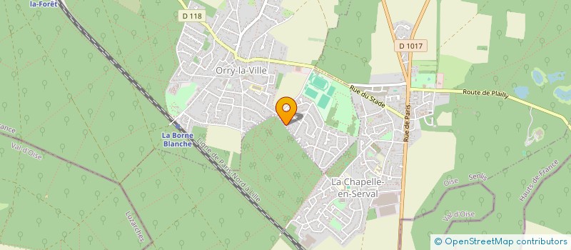 localisation de l'entreprise SCI SCCL  ORRY-LA-VILLE