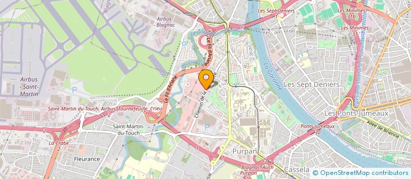 localisation de l'entreprise SCI SCDC à TOULOUSE
