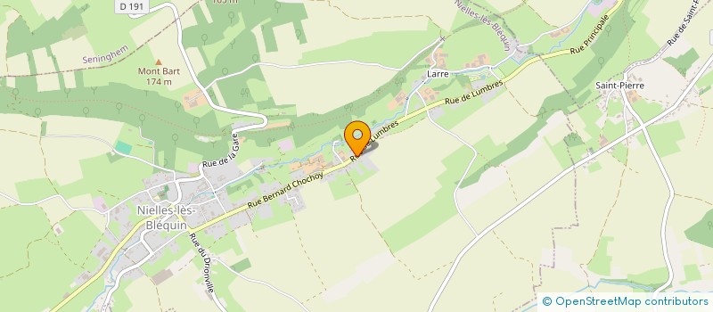 localisation de l'entreprise SCI SCDE  WISMES