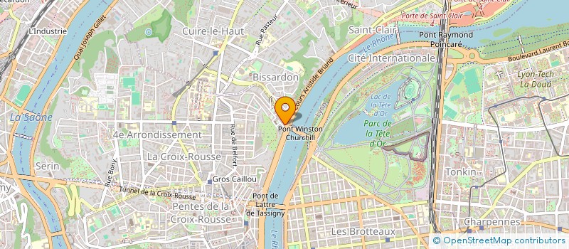 localisation de l'entreprise SCI SCEM  LYON