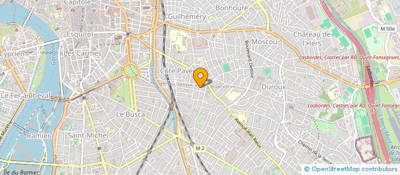 localisation de l'entreprise SCI SCEP à TOULOUSE