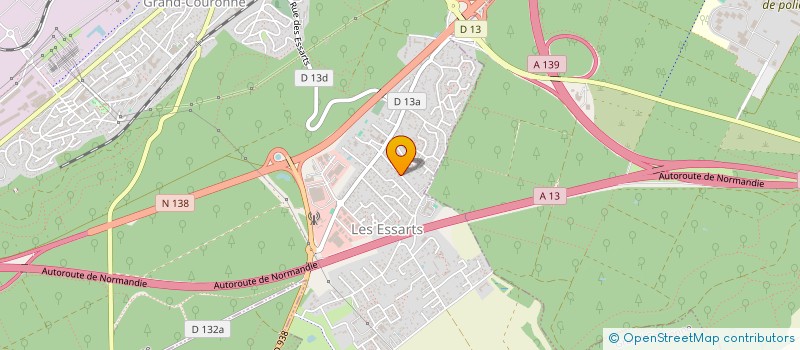 localisation de l'entreprise SCI SCF  GRAND-COURONNE