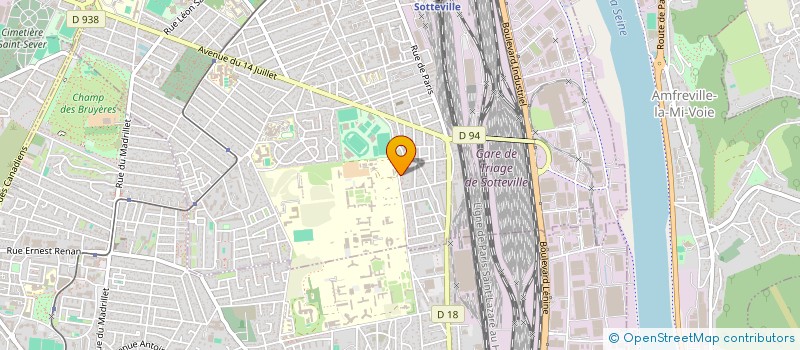 localisation de l'entreprise SCI SCF IMMO  SOTTEVILLE-LES-ROUEN