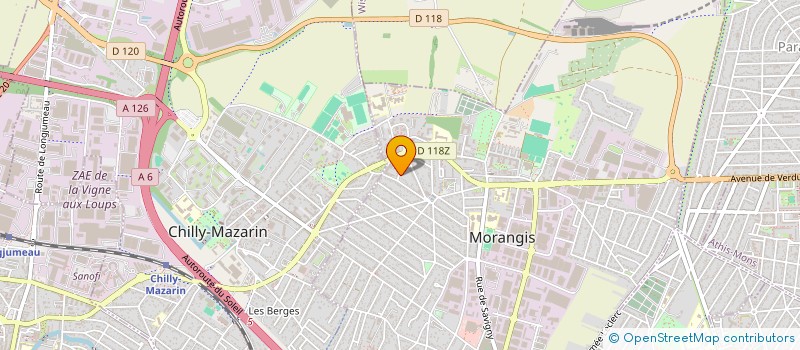 localisation de l'entreprise SCI SCGJ à MORANGIS