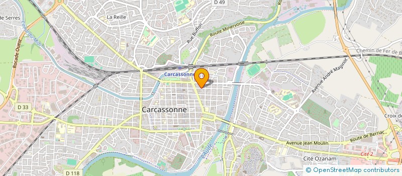 localisation de l'entreprise SCI SCH à CARCASSONNE