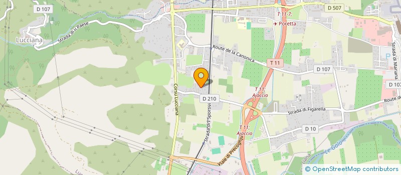 localisation de l'entreprise SCI SCHA à LUCCIANA