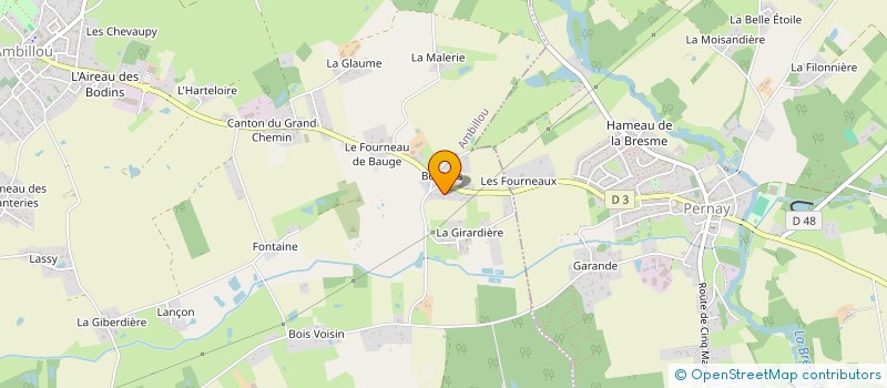 localisation de l'entreprise SCI SCHALK  AMBILLOU