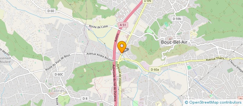 localisation de l'entreprise SCI SCHARMAX à BOUC-BEL-AIR