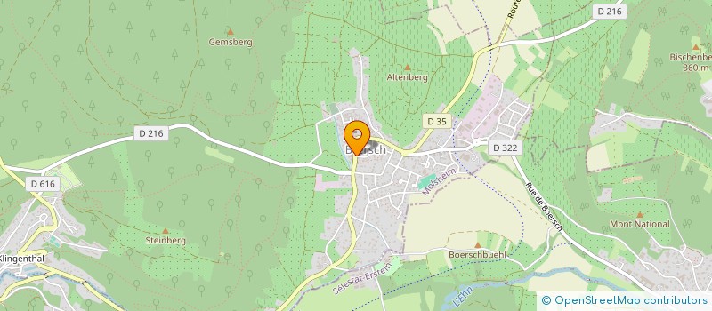 localisation de l'entreprise SCI SCHATZ  BRSCH