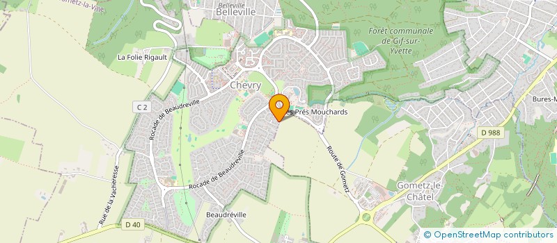 localisation de l'entreprise SCI SCHAZA  GIF-SUR-YVETTE