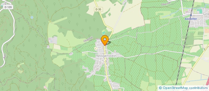 localisation de l'entreprise SCI SCHEIDMATTEN  HEILIGENSTEIN