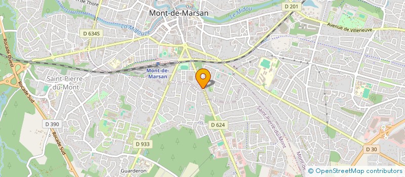 localisation de l'entreprise SCI SCHEMBRI LUBEREILH à MONT-DE-MARSAN