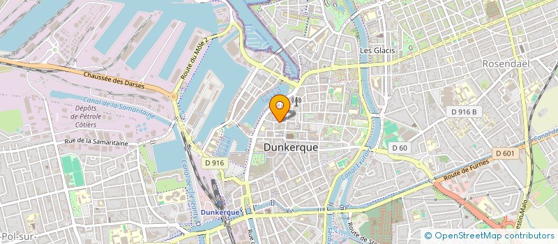 localisation de l'entreprise SCI SCHEPMOON LIVING à DUNKERQUE