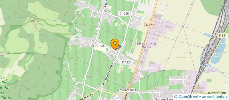 localisation de l'entreprise SCI SCHIAVI  BROCHON