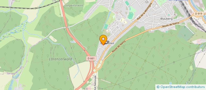 localisation de l'entreprise SCI SCHIERE à SARREGUEMINES