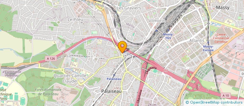 localisation de l'entreprise SCI SCHIFFMANN ET HAGOOD à PALAISEAU