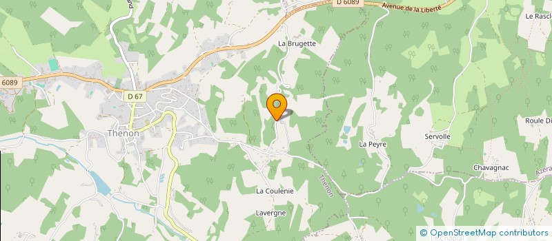 localisation de l'entreprise SCI SCHIPHORST  THENON