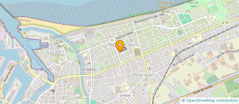 localisation de l'entreprise SCI SCHIPMAN à DUNKERQUE